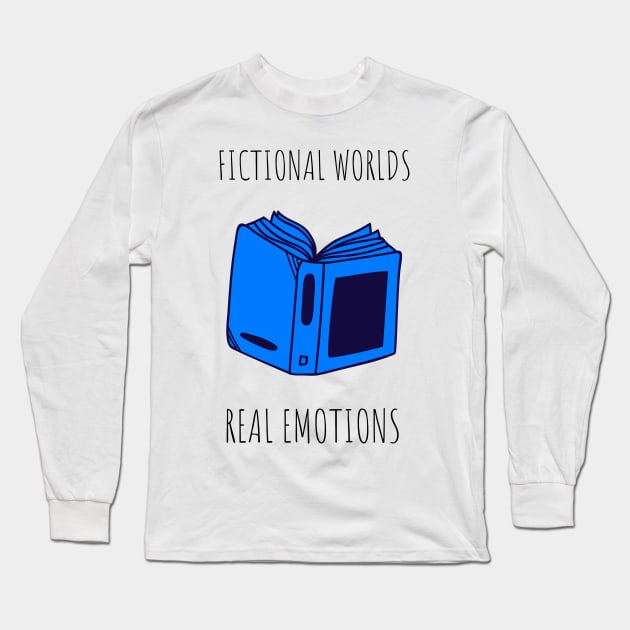 fictional worlds real emotions Long Sleeve T-Shirt by juinwonderland 41